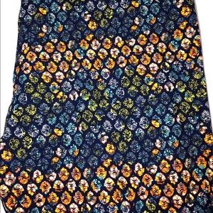 LuLaRoe tall and curvy leggings blue